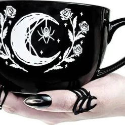 Outlet ❤️ ROGUE AND WOLF Gothic Homewares Black Widow | MUG" 😉 -Halloween Decor Sale rogue and wolf black widow mug 6 529813ae 974c 403d b74e 009642800183 700x700