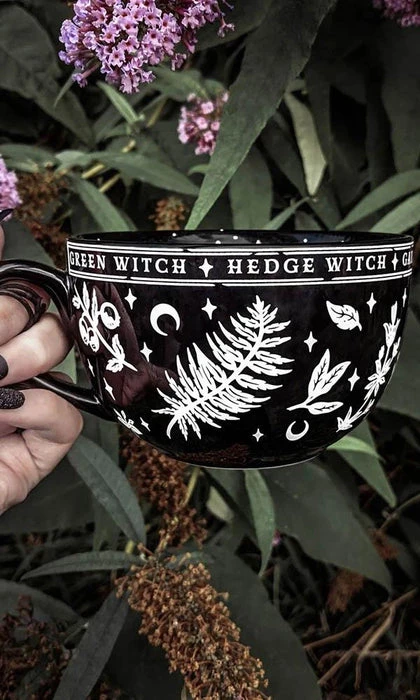 Coupon ๐ ROGUE AND WOLF Gothic Homewares Green Witch | MUG" ๐งจ 6 Coupon ๐ ROGUE AND WOLF Gothic Homewares Green Witch | MUG" ๐งจ - Image 4