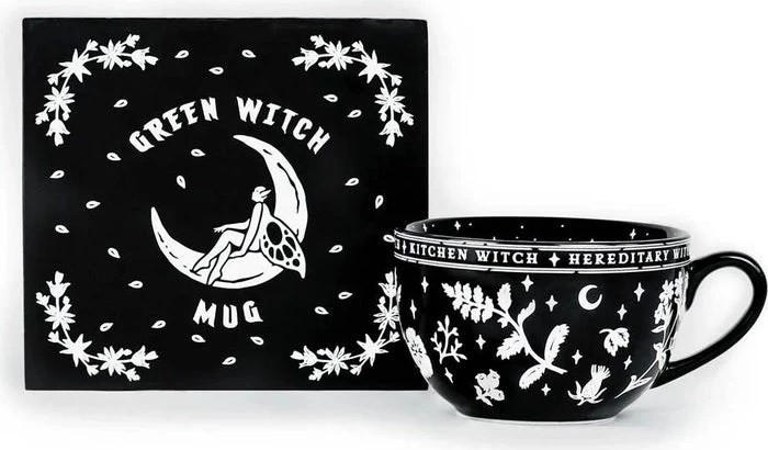 Coupon ๐ ROGUE AND WOLF Gothic Homewares Green Witch | MUG" ๐งจ 9 Coupon ๐ ROGUE AND WOLF Gothic Homewares Green Witch | MUG" ๐งจ - Image 7