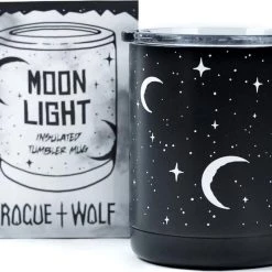 New 🤩 ROGUE AND WOLF Gothic Homewares Moonlight | INSULATED TUMBLER MUG" ✔️ -Halloween Decor Sale rogue and wolf moonlight 280ml insulated tumbler mug 1 fc48a575 26db 4721 820b 78257c1c2023 700x700