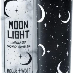 Deals ✔️ ROGUE AND WOLF Gothic Homewares Moonlight [570ml] | SKINNY TUMBLER" 😀 -Halloween Decor Sale rogue and wolf moonlight 570ml skinny tumbler 1 6136cc5e 466d 48ed b1d4 32074b694806 700x700