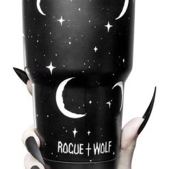 Best Pirce ⌛ ROGUE AND WOLF The Moon Moonlight | INSULATED TUMBLER" 🎉