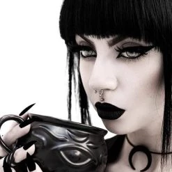 Best deal 😀 ROGUE AND WOLF Gothic Homewares Witch Cauldron | MUG" 😍 -Halloween Decor Sale rogue and wolf witch cauldron mug 7 700x700