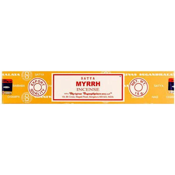 Flash Sale ๐ SATYA INCENSE Witchcraft Myrrh | INCENSE STICKS ๐งจ 5 Flash Sale ๐ SATYA INCENSE Witchcraft Myrrh | INCENSE STICKS ๐งจ - Image 3