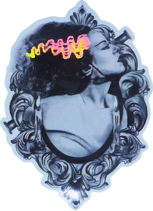 Wholesale 🔔 SELIN ALA ART Gothic Homewares Bride Of Frankenstein | HOLOGRAPHIC STICKER 💯 5 Wholesale 🔔 SELIN ALA ART Gothic Homewares Bride Of Frankenstein | HOLOGRAPHIC STICKER 💯 - Image 3