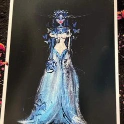 Top 10 ✨ SELIN ALA ART Corpse Bride Emily [Burton Beauties] | ART PRINT ✨