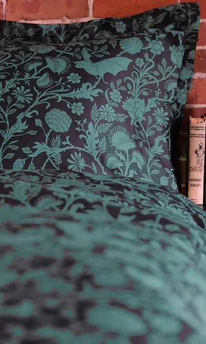 Brand new π SIN IN LINEN Absinthe Bats | KING DUVET COVER βοΈ 3 Brand new π SIN IN LINEN Absinthe Bats | KING DUVET COVER βοΈ