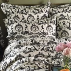 Discount 🎁 SIN IN LINEN Fetish Al Fresco | STANDARD PILLOWCASE SET ✔️ -Halloween Decor Sale sin in linen fetish al fresco standard pillowcase set 3 9e66aeb8 0327 414e b100 71e386645784 700x700