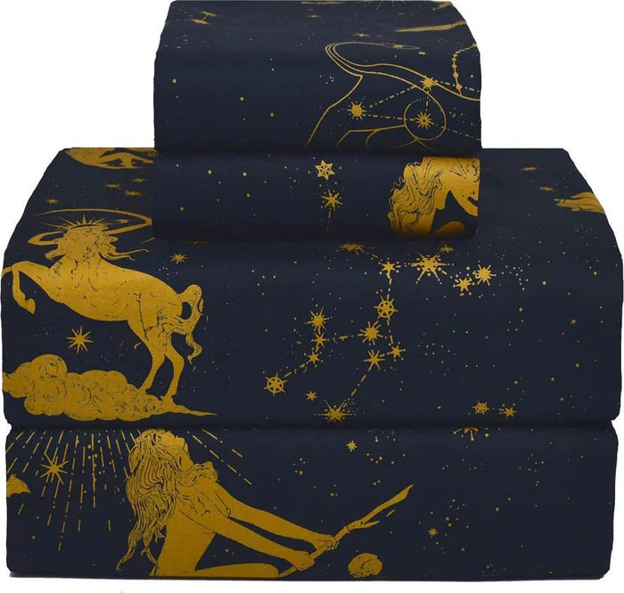 Deals 👏 SIN IN LINEN All Heavenly Bodies | QUEEN SHEET SET 🔔 6 Deals 👏 SIN IN LINEN All Heavenly Bodies | QUEEN SHEET SET 🔔 - Image 4