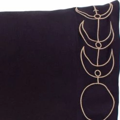 Best Sale 🧨 SIN IN LINEN Gothic Homewares Moon Phase | STANDARD PILLOWCASE SET ⌛ -Halloween Decor Sale sin in linen moon phase standard pillowcases 2 700x700