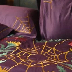 Wholesale ⭐ SIN IN LINEN Gothic Homewares Forest Witch | KING DUVET COVER 🥰 -Halloween Decor Sale sin in linen spider web duvet cover 2 9884365b 9987 4c8f 8ac9 dece0ae51416 700x700