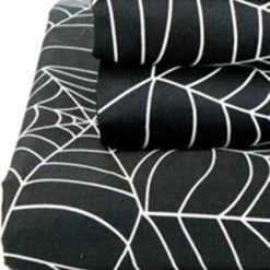 Hot Sale ✨ SIN IN LINEN Gothic Homewares Spider Web | FULL/DOUBLE SHEET SET 🎁