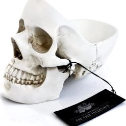 Buy 🎁 SUCK UK Gothic Homewares Skull | BOWL [WHITE] ✨