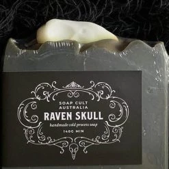 Outlet ๐ SOAP CULT ๐งจ Halloween Raven | BODY SOAP โจ