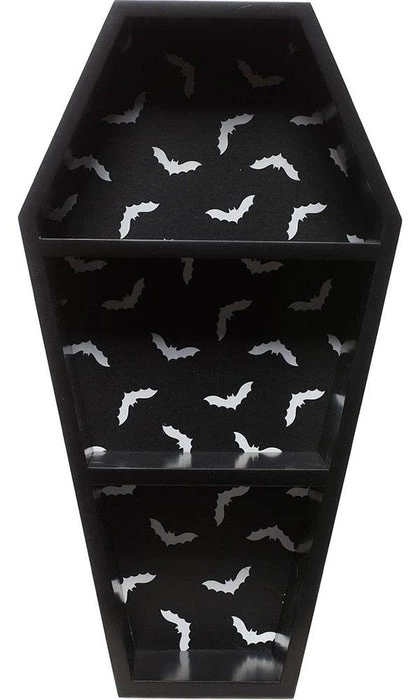 Deals β€οΈ SOURPUSS Bats Bat Print Coffin | SHELF π 3 Deals β€οΈ SOURPUSS Bats Bat Print Coffin | SHELF π