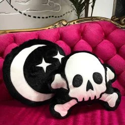 Best Sale ⌛ SOURPUSS Gothic Homewares Furry Moon & Stars | PILLOW 🌟 -Halloween Decor Sale sourpuss furry moon stars pillow 3 4e83460f 8a9f 4dd4 83a1 f08d6e2f003d 700x700