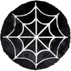 Best Pirce 💯 SOURPUSS Gothic Homewares Furry Spiderweb | PILLOW ⭐