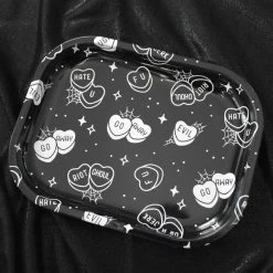 Wholesale ⭐ SOURPUSS New Rotten Hearts | ROLLING TRAY 😉 -Halloween Decor Sale sourpuss rotten hearts rolling tray 2 440b0b05 f0e4 4fd1 98e1 c5c4409627aa 700x700