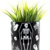 Cheapest 😉 SOURPUSS Gothic Homewares Skeleton | CERAMIC PLANTER ⌛