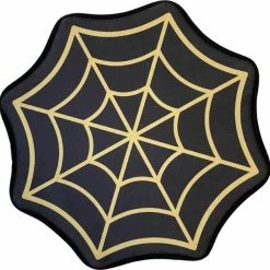 Cheapest ⭐ SOURPUSS Gothic Homewares Spiderweb [Black/Cream] | BATH MAT ✨