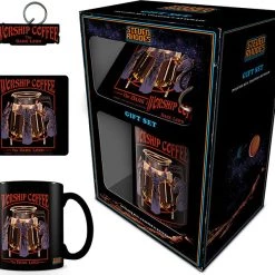Deals ❤️ STEVEN RHODES All Worship Coffee | MUG, COASTER AND KEYCHAIN SET ✔️