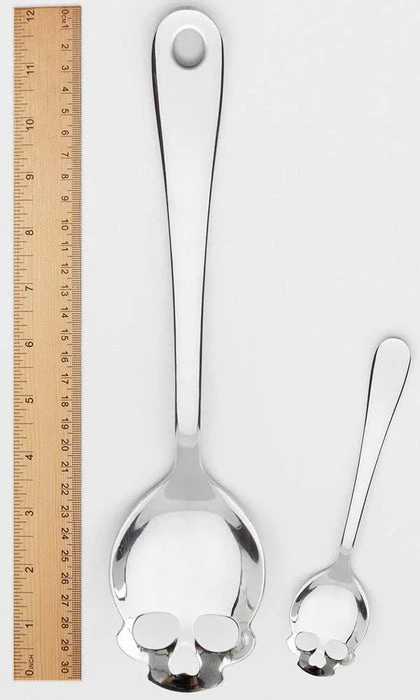 Budget ๐ SUCK UK Gothic Homewares Skull | SERVING SPOON โ๏ธ 9 Budget ๐ SUCK UK Gothic Homewares Skull | SERVING SPOON โ๏ธ - Image 7