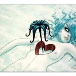 Best reviews of ⭐ COLLECTABLES Gothic Homewares Hey We All Die Sometimes | ART PRINT 🤩 -Halloween Decor Sale tara10 taramcpherson alldiesometimes feature 700x700