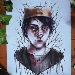 Deals 🎉 THE BLACK CVLT Horror Peter Hereditary | A4 ART PRINT ✔️