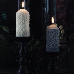 Promo 🔥 THE BLACKENED TEETH Gothic Homewares Mildred Gothic Pillar | CANDLE ✔️ -Halloween Decor Sale the blackened teeth mildred gothic pillar candle 1 f3caa2eb 14c9 4bbd a9a9 47378e9e0854 700x700