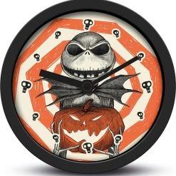 Brand new 🤩 Disney The Nightmare Before Christmas: Pumpkin King | DESK CLOCK 🥰