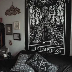 Best deal ❤️ THE PRETTY CULT Gothic Homewares The Empress | TAPESTRY ⌛