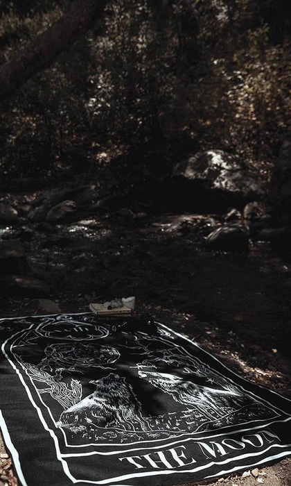 Cheap โจ THE PRETTY CULT Gothic Homewares The Moon | TAPESTRY ๐ 5 Cheap โจ THE PRETTY CULT Gothic Homewares The Moon | TAPESTRY ๐ - Image 3