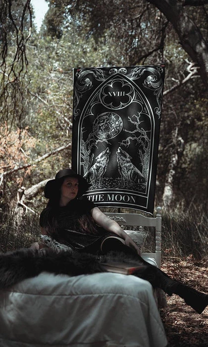 Cheap โจ THE PRETTY CULT Gothic Homewares The Moon | TAPESTRY ๐ 6 Cheap โจ THE PRETTY CULT Gothic Homewares The Moon | TAPESTRY ๐ - Image 4