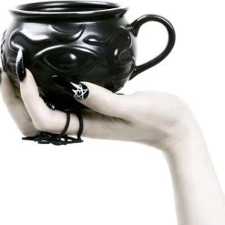 Best deal 😀 ROGUE AND WOLF Gothic Homewares Witch Cauldron | MUG" 😍 -Halloween Decor Sale the rogue the wolf witch cauldron mug 7 4d859f7f 3536 4114 acb1 c6fed0816ea3 700x700