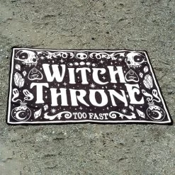 Discount ⌛ TOO FAST APPAREL Ghosts Witch Throne | BEACH TOWEL 🎉 -Halloween Decor Sale too fast apparel witch throne shaped beach towel 2 d6126f02 170c 4955 b5a5 8d79319f5d66 700x700
