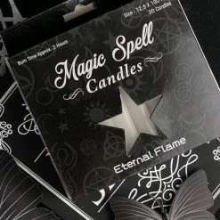 Hot Sale 🌟 MAGIC SPELL CANDLES Gothic Homewares Eternal Flame [White] | SPELL CANDLE 🤩