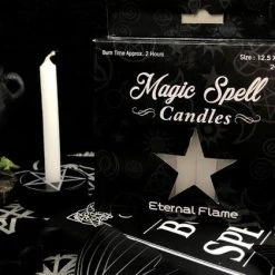 Hot Sale 🌟 MAGIC SPELL CANDLES Gothic Homewares Eternal Flame [White] | SPELL CANDLE 🤩 -Halloween Decor Sale white f4967684 e365 4035 88f0 b5f14c5e872c 700x700