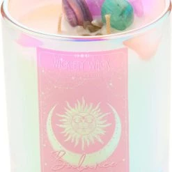 Buy ✨ WICK’ETY WACK Gothic Homewares Manifestation [Balance] | CRYSTAL CANDLE 🎁
