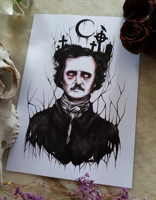 Halloween Decor Sale 22 Halloween Decor Sale -Halloween Decor Sale the black cvlt edgar allan poe nevermore art print 2 4ee15e85 f966 4520 86ac